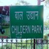 Children's Area in Gandhi Park, Meerut